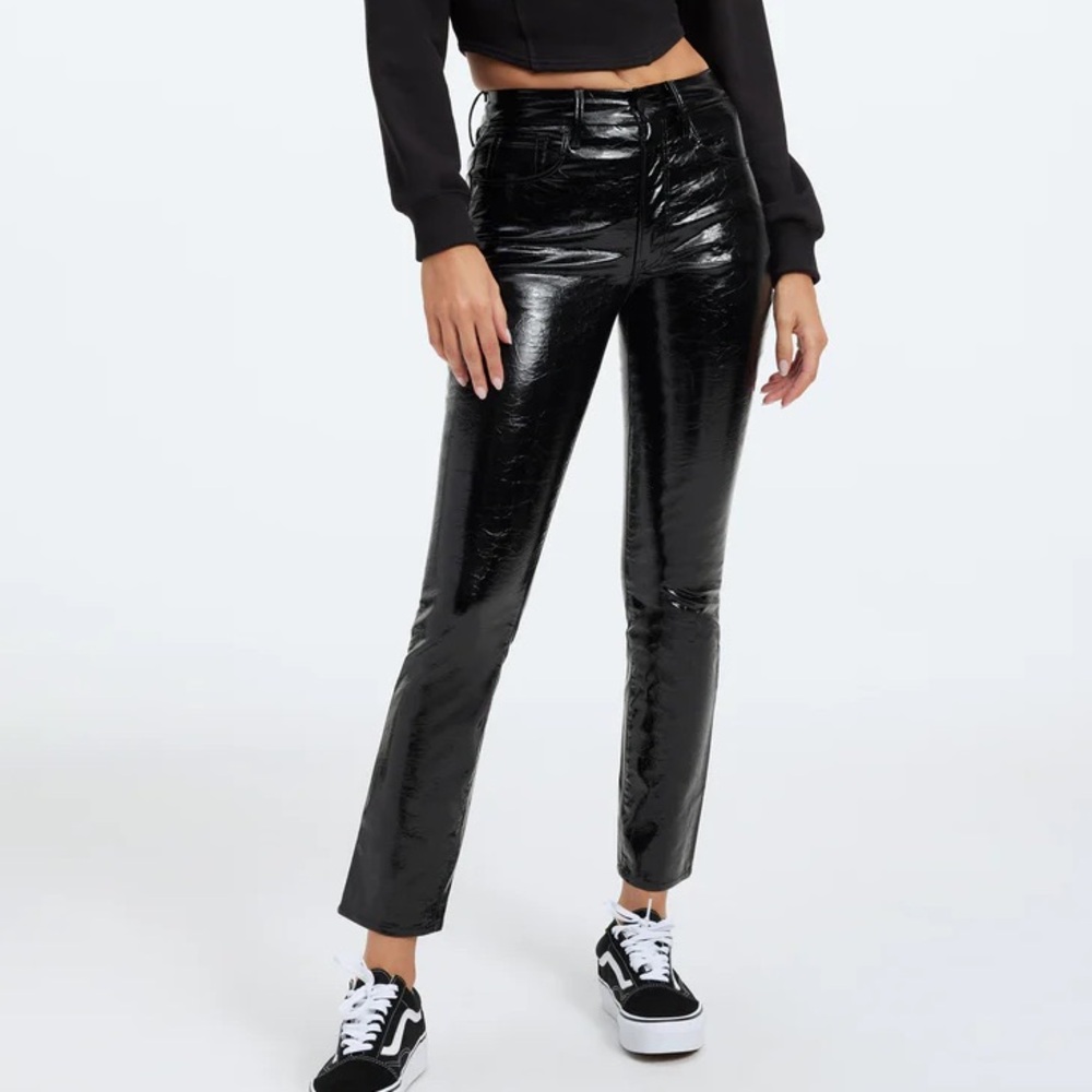 Good American Patent Leather Pants